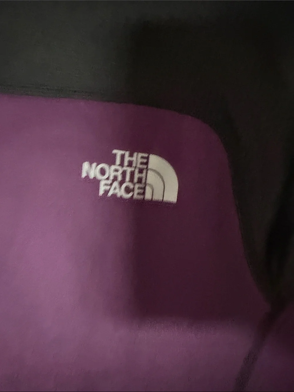 The North Face Men's Plum Purple and Black Quarter-Zip Performance Pullover